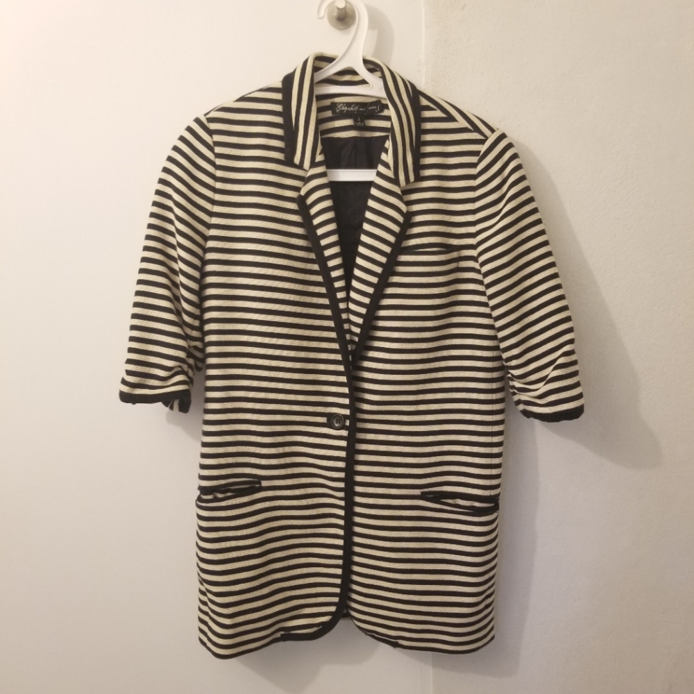 Long Blazer Jacket Sz 2